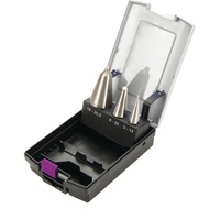 Optimum Blechschälbohrer-Satz HSS, 3-teilig, 3 - 30,5 mm