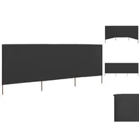 VidaXL Windschutzgewebe 3-tlg. 400 x 120 cm anthrazit