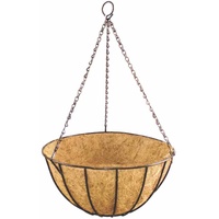 Siena Garden Hängeampel Classic mit Kokoseinlage, Kette und Haken