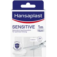 BEIERSDORF Hansaplast Sensitive Pflaster Hypoallergen 1mx6cm 1 st