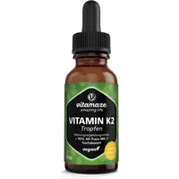 Vitamaze Vitamin K2 MK7 Tropfen hochdosiert vegan Mineralstoffe 50
