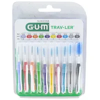Gum TRAV-LER Besen 10 Stück