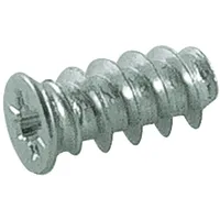 Hettich Direkbefestigungsschraube, Durchmesser 6mm 14mm, 9137114 Stahl, vernickelt