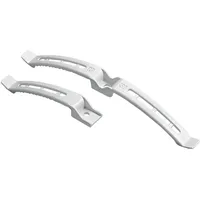 Hettich Tischplatte-Kabelhalter doppelt, 45969 L 220mm,B 20mm Kunststoff grau