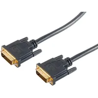S/conn 10m DVI-D 24+1 ST-ST gold 10 m, DVI),