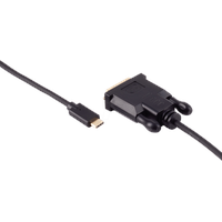 ShiverPeaks BS1058025 - DVI-D USB Typ-C Schwarz (BS10-58025)