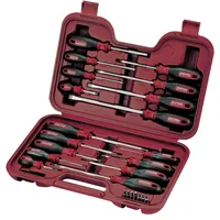 Kraftwerk ergokraft Schraubendr.-/Bitkoffer 24-teilig