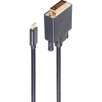 ShiverPeaks BS1058185 - DVI-D USB Typ-C Schwarz