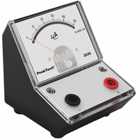 Peaktech 205-01 Strommessgerät/ Amperemeter Analog/ Messgerät mit Spiegelskala 0