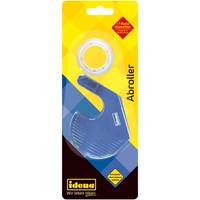 IDENA Klebebandabroller, Klebefilmabroller, gefüllt mit 1 Rolle, 19 mm
