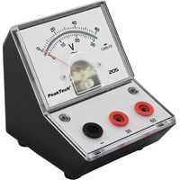 Peaktech P 205-12 Spannungsmessgerät/Voltmeter Analog/Messgerät mit Spiegelskala 0 -