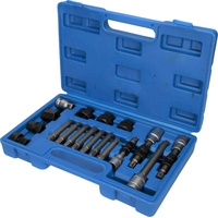 BRILLIANT TOOLS Lichtmaschinen Bit- und Steckschlüssel-Satz, 18-tlg