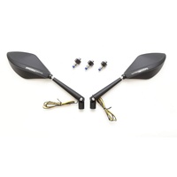 Highsider TOREZZO Verkleidungsspiegel m. LED-Blinker - schwarz