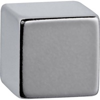 Maul Magnete silber, Metall 0,5 x 0,5 x 0,5