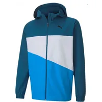 Puma Herren Train Vent Woven, Petrol/Weiß/Blau, M