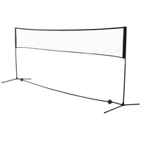Homcom Badmintonnetz höhenverstellbar