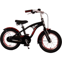 Volare Kindervelo, 14 Zoll Kinderrad in Mattschwarz