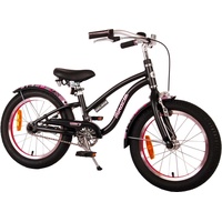 Volare Kindervelo, 16 Zoll Kinderrad in Mattschwarz