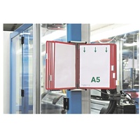 Tarifold Wand-Sichttafelsystem 415103 DIN A5 rot mit 10 St.