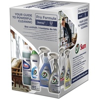 Pro Formula Cif Pro Formula Reinigungsset 6-teilig Professionelle Reinigung