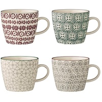 Bloomingville Karine Becher 0,3 l Mehrfarbig 4 St.