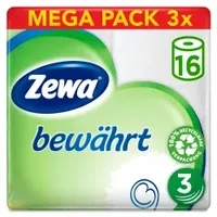 Zewa Toilettenpapier bewährt 3-lagig 16 Rollen