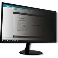Qoltec 51055 - Monitor - Rahmenloser Display-Privatsphärenfilter - Schwarz