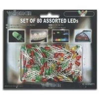 WHADDA K/LED1 LED-Sortiment Grün, Rot, Gelb 3 mm, 5