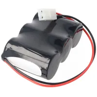 AccuCell Notleuchtenakku NiCd 3,6V 4500mAh F1x3 Mono D mit