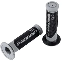 PROGRIP 732 Lenkergriffe 7/8 Zoll geschlossen, schwarz/grau
