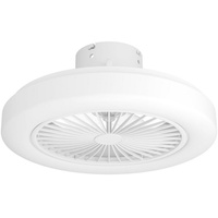 EGLO Ortona Deckenventilator weiß mit Licht inkl. Fernbedienung