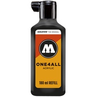 Molotow One4All Refill Acryl, Farbe 180 signal schwarz 180