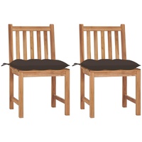 VidaXL Gartenstuhl 24 x 48 x 95 cm braun