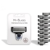 My-Blades My-Blades® Rasierklingen kompatibel mit Gillette Mach3, Plastikneutral, 16