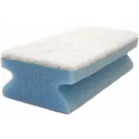 Arcora Griff-Vliesschwamm 01141BLW Blau/Weiß 10 St.