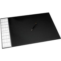 SOENNECKEN Schreibunterlage 68x44cm Seitentasche abwaschbar schwarz