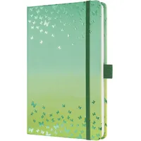 Sigel Notizbuch JOLIE DIN A5 liniert, grün Hardcover 174