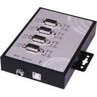 Exsys EX-1344HMV USB 2.0 Type-B Metallisch Schnittstellenhub (0.25 m),