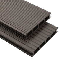 VidaXL WPC Terrassendielen 40 m2 4 m dunkelbraun 