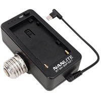 Nanlite Akku-Adapter BT-BA-SNP-E27, mit E27-Fassung für PavoBulb 10C