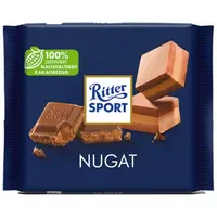 Ritter Sport Nugat Vollmilchschokolade 5 Packungen 100 g