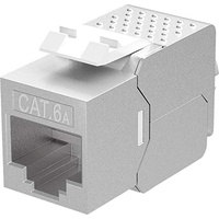 Goobay Keystone Modul RJ45 CAT 6A, STP, slim-line -