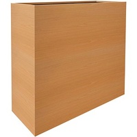 FM Helmets fm Pflanzkübel Plant Holz buche rechteckig 106,2