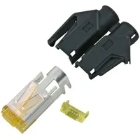 EFB H7642.4-10 RJ45-Hirose Stecker STP, TM31 schwarz,, 10 Stück,
