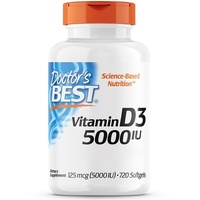 Doctor's Best Doctors Best Vitamin D3 5000 IU, 720