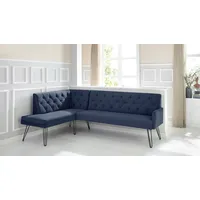 Exxpo - sofa fashion Eckbank Doppio, Chesterfield Optik, komfortabel