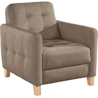 Exxpo - sofa fashion Sessel Elio Velours 76 x