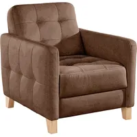 Exxpo - sofa fashion Sessel »Elio, Loungesessel, aufwendige Detailverarbeitung,