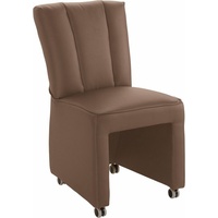 Exxpo - sofa fashion Sessel Costa Hochlehnsessel mit Rollen