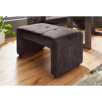 Exxpo - sofa fashion Polsterhocker Breite 100 cm braun